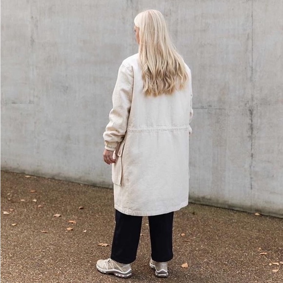 GIRLS OF DUST W FIELD COAT IN NATURAL - Picture 3 of 10